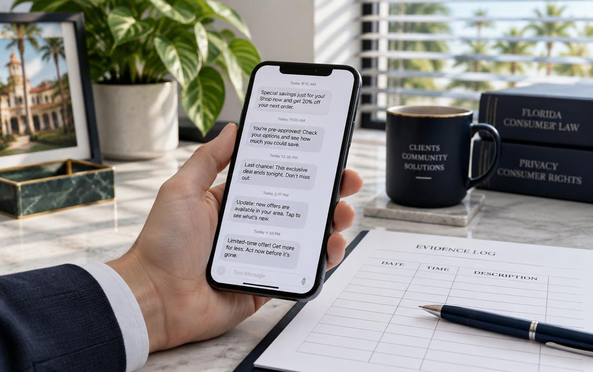 Can You Sue a Company for Spam Text Messages in Florida?