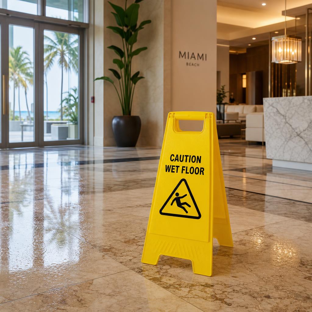 Miami Slip and Fall Lawyer's 2026 Guide: Premises Liability, Fla. Stat. § 768.0755, and What Your Case Is Actually Worth
