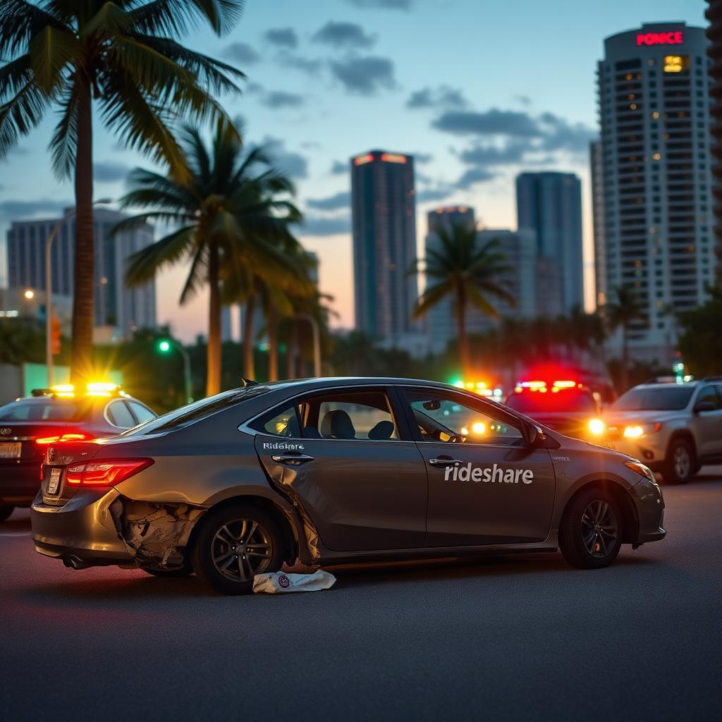 Uber & Lyft Accident Lawyer in Miami (2026): Your Full Rights, Insurance Layers, and Deadlines