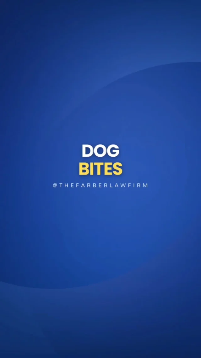 📣 Bitten by a dog in Florida? You may be entitled to more than you think.

Florida law holds dog owners strictly liable. Even if the dog had never shown signs of aggression. From medical bills to emotional trauma, you deserve to know your rights.

🐾 Most dog bite claims are covered by insurance, not paid out-of-pocket by the owner.

📸 Save this info. Share it with someone who might need it. And if you or your child were injured, don’t wait, let us evaluate your case.

📞 Free consultations. No fees unless we win.

P.S.: While Florida is a strict liability state for dog bites, comparative negligence can still reduce compensation. For example, if a victim was trespassing or provoking the dog, the damages awarded might be reduced. Even if you think you were partly at fault, you may still have a case. Let us evaluate it.

Also, Florida courts often view child victims differently, especially if they're under the age of 6. In most cases, children are presumed not to be negligent, which can be good for your case.

#DogBiteLawyer #FloridaInjuryLawyer #DogBiteClaim #PersonalInjuryFlorida #KnowYourRights #StrictLiability #TheFarberLawFirm #DogAttackHelp #InjuryLawyerMiami #FloridaDogBite #ChildSafety #InjuryAwareness #InsuranceClaims #LegalHelpFlorida #FreeConsultation #DogBiteAwareness #MiamiLawFirm